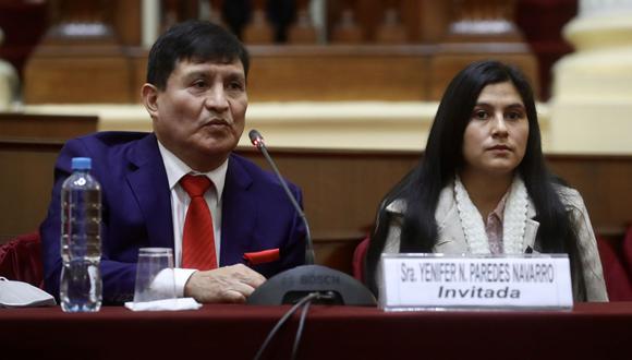 Yenifer Paredes, cuñada del presidente, es investigada por organización criminal. Foto: Congreso
