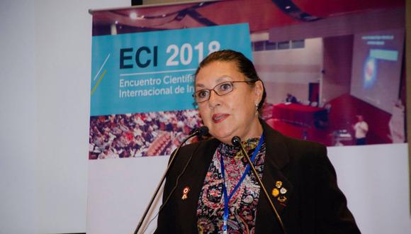 La presidenta del Concytec inauguró el “Encuentro Científico Internacional (ECI) 2018 - Invierno, por los 50 años del Concytec”. (Foto: Difusión)
