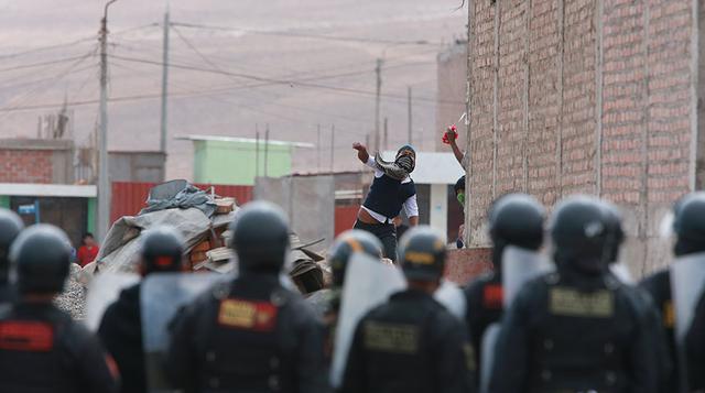 Durante el mes de febrero, se registraron dos policías heridos en Tumán (Lambayeque) en un caso, en el que hubo cambio de la administración en una empresa.