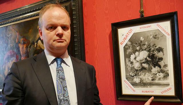 Actualmente, el bodegón "Jarrón con flores" está en manos de una familia alemana que no lo ha devuelto. (Foto: AFP)