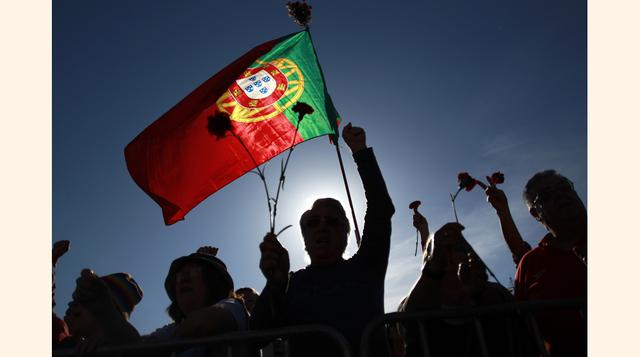 En Lisboa (Portugal), el Día del Trabajo se celebró con un mitin en defensa de los derechos laborales y en protesta de las medidas de austeridad aprobadas por el Gobierno. (Foto: AP)