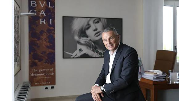 Jean-Christophe Babin, director ejecutivo de la joyería italiana Bulgari.