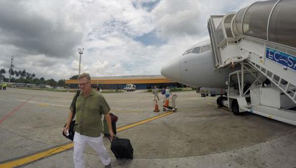 Turistas en el aeropuerto José Marti de La Habana, Cuba. (Foto: AP)