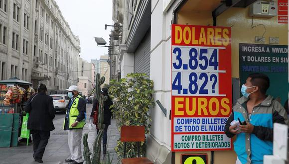 El dólar acumula una ganancia de 7.02% en el mercado cambiario en lo que va del 2021. (Foto: Juan Ponce Valenzuela / @gec)