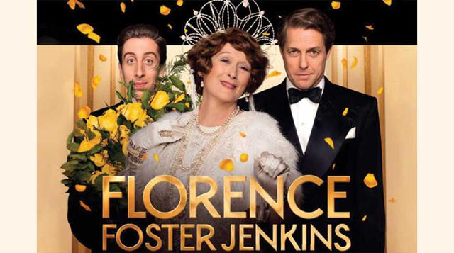 (Musical o comedia) Florence Foster Jenkins. Esta es la historia de la peor cantante del mundo, interpretada por Meryl Streep, que practicará hasta el hartazgo para cumplir su sueño: cantar en el Carnegie Hall.  (Foto: IMDB)