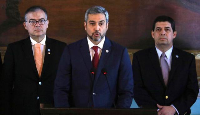 Mario Abdo Benítez, presidente de Paraguay. (Foto: EFE)