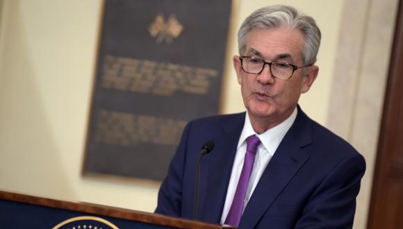 Jerome Powell afirmó que la política monetaria "no está predeterminada" pero la entidad "vigila de cerca" los indicadores y los riesgos económicos. (Foto: AFP)
