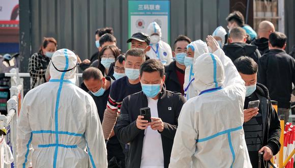 Durante el primer año de pandemia, China contuvo con éxito las infecciones. Pero la variante delta se ha demostrado más difícil de combatir. (Photo by AFP) / China OUT