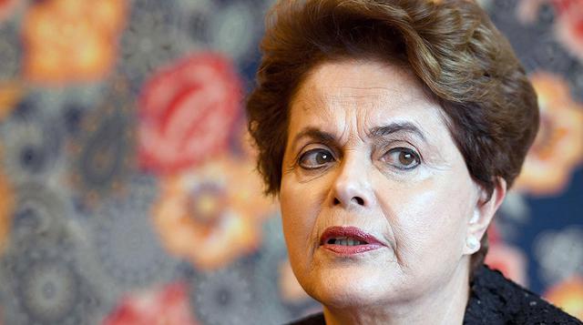Brasil, 2016, Dilma rousseff, acusada de adulteración de cuentas públicas. (Foto: AFP)