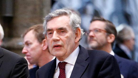 Gordon Brown es un reconocido político británico. (Foto: AFP)