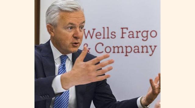 John Stumpf, de Wells Fargo. Salario en el 2015: US$ 19.3 millones.