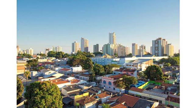 Cuiaba, Brasil.Homicidios: 467. Población: 827.104. Tasa de homicidios: 56.46. Vista de la ciudad de Cuiaba.