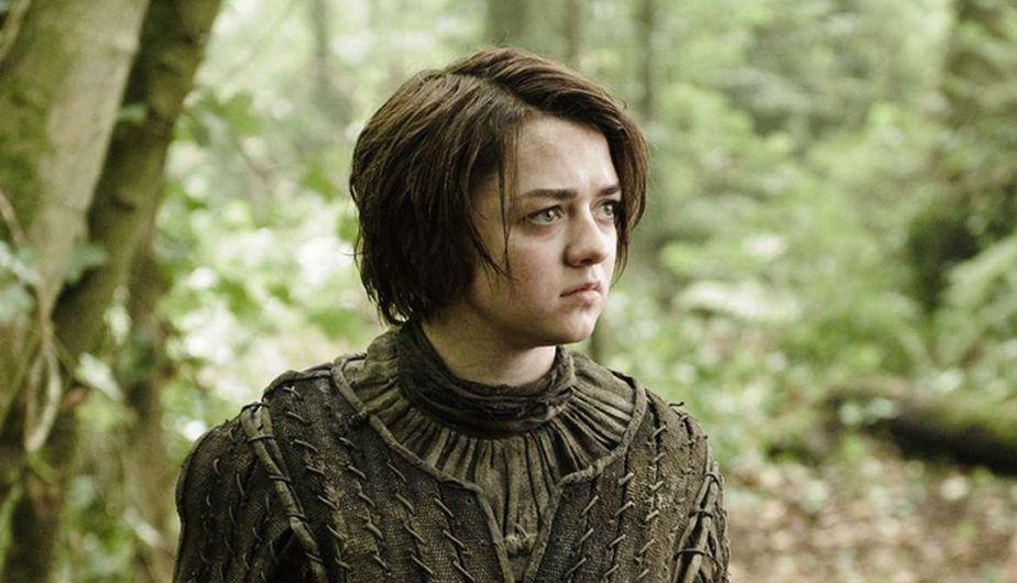 Maisie Williams es Arya Stark en Game of Thrones. (Foto: HBO)