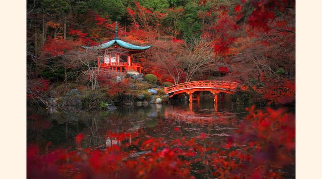 Kioto (Japón). En la imagen, templo de Daigoji también conocido como el 'templo de las flores', fue declarado Patrimonio de la Humanidad en 1994. (Foto: msn)