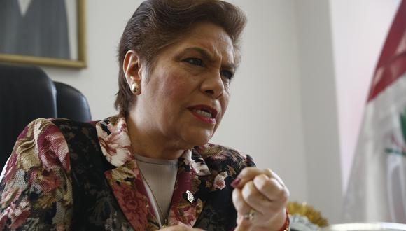 La congresista Luz Salgado le recomendó al presidente Martín Vizcarra no regirse de las encuestas. (Foto: GEC)
