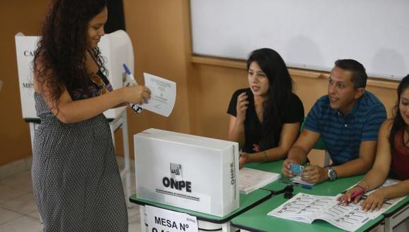 Elecciones Municipales Complementarias se llevan a cabo con normalidad. (Foto: GEC)