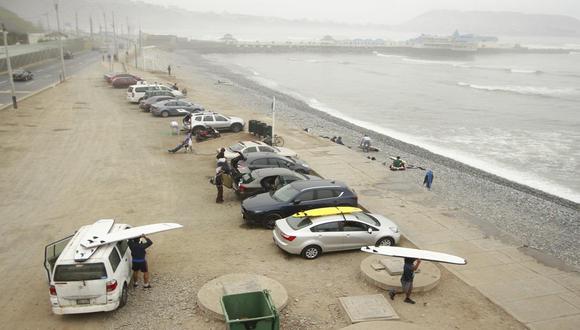 La Municipalidad de Chorrillos puede cobrar parqueo vehicular en tres de sus playas. (Foto: GEC)