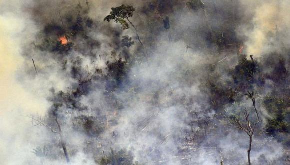 Brasil registró entre enero y las tres primeras semanas de agosto 71.497 focos de incendio. (Foto: AFP)
