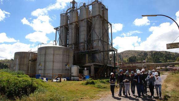 Planta de Industrias Cachimayo, empresa perteneciente a Yura. (Foto: Khipu)