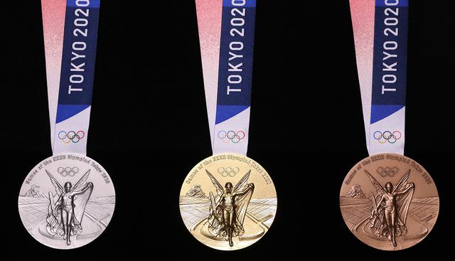 Tokio 2020 reveló las medallas, hechas con material reciclado, que se entregarán en los próximos Juegos Olímpicos. (Foto: Los Juegos Olímpicos)