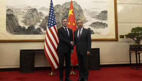 Xi recibe a Blinken en Pekín en una visita. Foto: El Diario