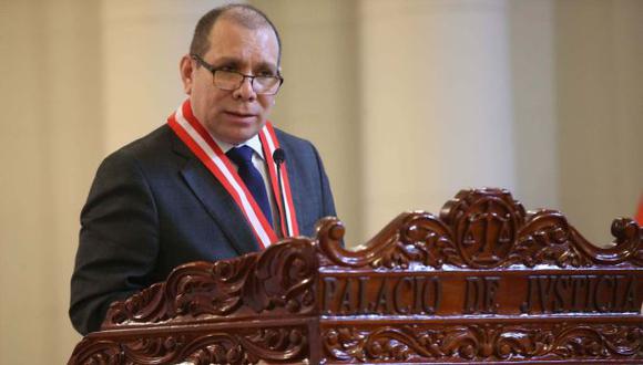 El presidente del Poder Judicial apoyó la decisión de impedir el acceso de la prensa a la sala judicial donde realiza el juicio oral contra el expresidente Alejandro Toledo.
