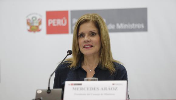 Mercedes Araóz estará encargada del despacho presidencial en tanto dure la ausencia del mandatario Martín Vizcarra.&nbsp; (FOTO: USI)