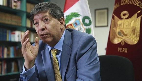 El magistrado del TC Carlos Ramos Núñez consideró que hubo un "afán de apresuramiento" en la elección de Gonzalo Ortiz de Zevallos. (Foto: El Peruano)