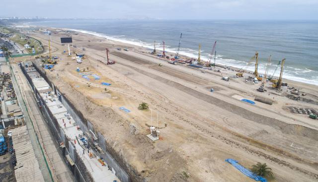 El alcalde de Lima, Jorge Muñoz, remarcó que los trabajos incluyen la habilitación de 2.97 kilómetros de pistas entre San Miguel y el Callao, con vías de tres carriles en ambos sentidos. (Difusión)