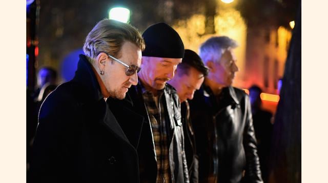 Bono ya no debe ni recordar su verdadero nombre: Paul David Hewson. El origen de su nombre artístico proviene de la marca de audífonos para sordos Bonavox. (Foto: Getty)