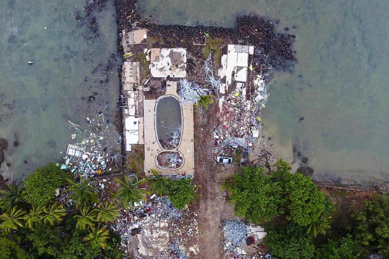 Tsunami en Indonesia. (Foto: Bloomberg).