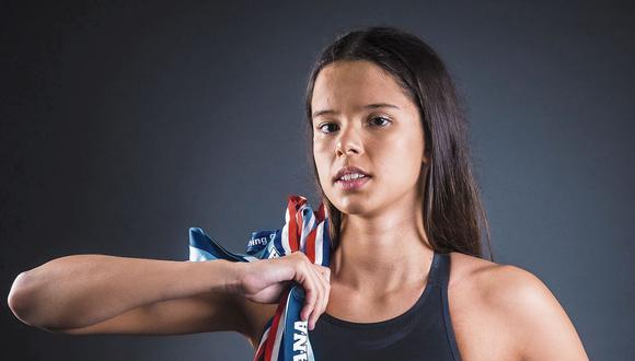 Logros. En el Campeonato Sudamericano Juvenil de Deportes Acuáticos, Alexia Sotomayor obtuvo tres medallas de oro y una de plata. (Foto: Difusión)