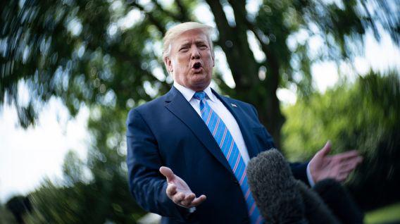 El presidente de Estados Unidos, Donald Trump, denunció "la glorificación de la violencia". (Foto: AFP)