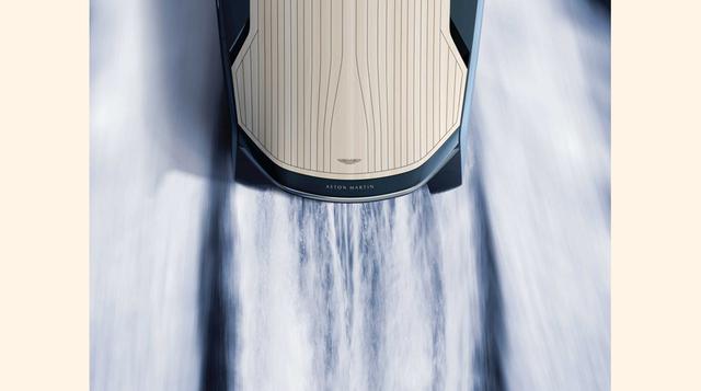 Aston Martin ofrecerá este yate en dos versiones: la AM37, con 520 CV y capaz de alcanzar una velocidad de 44 nudos; la AM37S, con 600 CV y una velocidad máxima de 52 nudos. (Foto: Autobild)