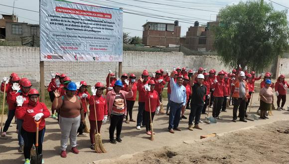 El Programa de empleo temporal Lurawi Perú cambio de nombre a Llamkasun Perú.