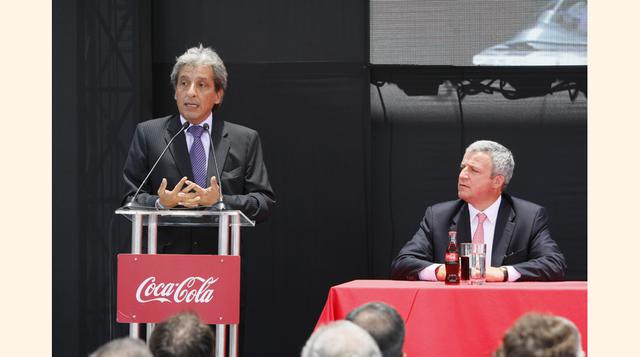 El ministro del Ambiente, Manuel Pulgar Vidal, asistió a la inauguración. (Foto: Manuel Melgar)