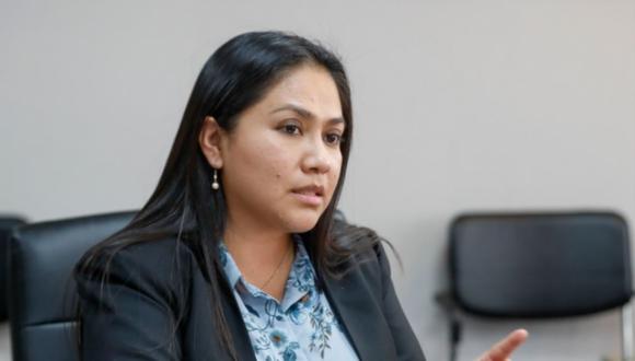 Pleno del Congreso rechazó conformación de la Comisión de Ética por presencia de Heidy Juárez. Foto: Andina