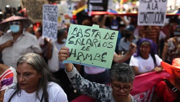 , el Gobierno de Nicolás Maduro ha detenido, en lo que va de 2023, a 20 trabajadores de Sidor por exigir sus derechos laborales. (Foto de Miguel Gutiérrez / EFE)
