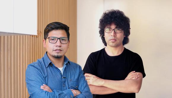 Dheivis Jara y Ángel Jara, cofundadores de la startup Konstruedu. (Foto: Difusión)
