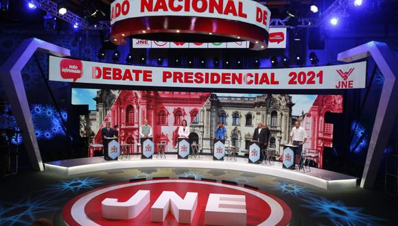Este lunes 30 de marzo inició el debate presidencial organizado por el Jurado Nacional de Elecciones. (Foto: GEC)