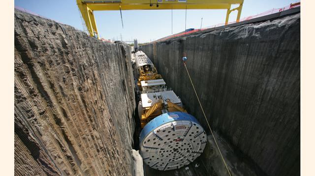Las tuneladoras excavarán en el subsuelo, transportarán con un sistema de fajas el desmonte hacia la superficie y colocarán los bloques de concreto armado para dar estabilidad a la estructura. (Foto: Getty)