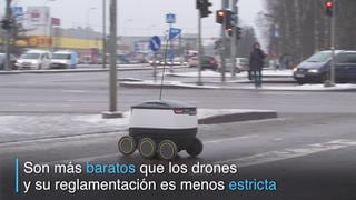 Robots repartidores son una realidad en Estonia