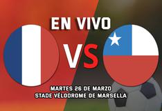 ¿Qué canal transmitió el partido amistoso Francia vs. Chile?