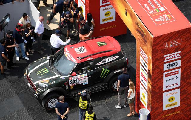 FOTO 12 | 342: los vehículos que tomarán la salida. El récord data de 1988, con 603 vehículos en liza. (Foto: AFP)