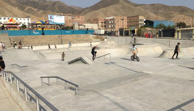 Se planea usar el nuevo skatepark en campeonatos nacionales e internacionales. (Foto: Difusión)
