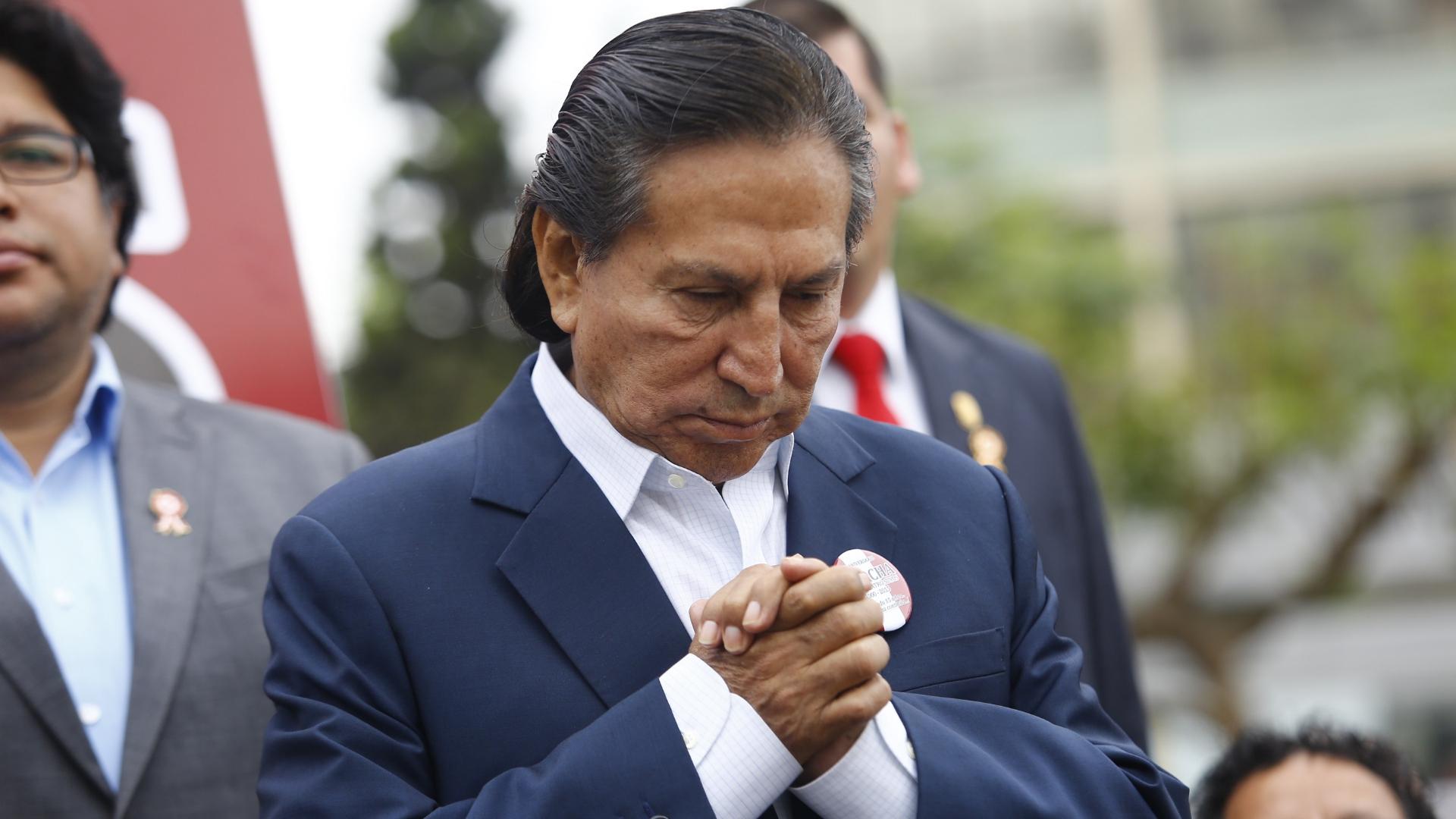 Alejandro Toledo fue detenido el 16 de julio en Estados Unidos. (Foto: Archivo GEC)