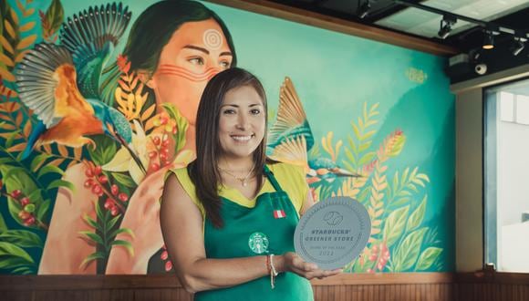 Cristel Delgado, gerenta de Marca de Starbucks Perú anuncia los próximos pasos de la marca.