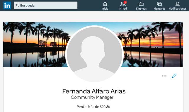 FOTO 8 | Pero el pecado imperdonable es no colocar foto de perfil en LinkedIn. Si no cuentas con una foto, olvídate del trabajo ideal.