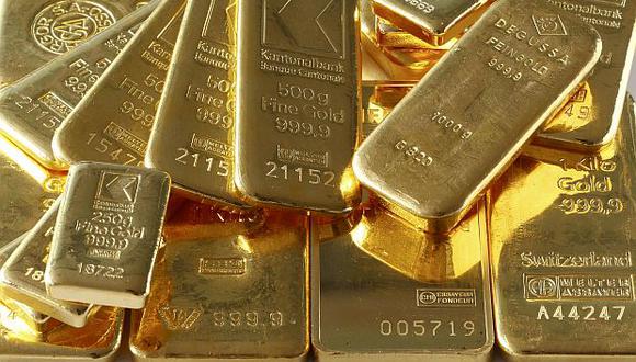 Los futuros del oro en Estados Unidos para entrega en agosto subían un 0.4% a US$ 1,427 por onza. (Foto: Reuters)
