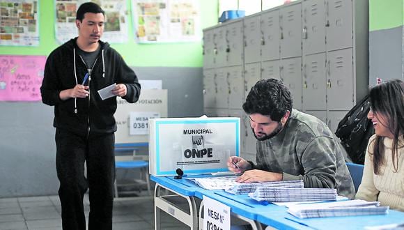 La ONPE desarrolla hoy elecciones internas de dos partidos y un movimiento regional en Cajamarca. (Foto: César Campos/@photo.gec)